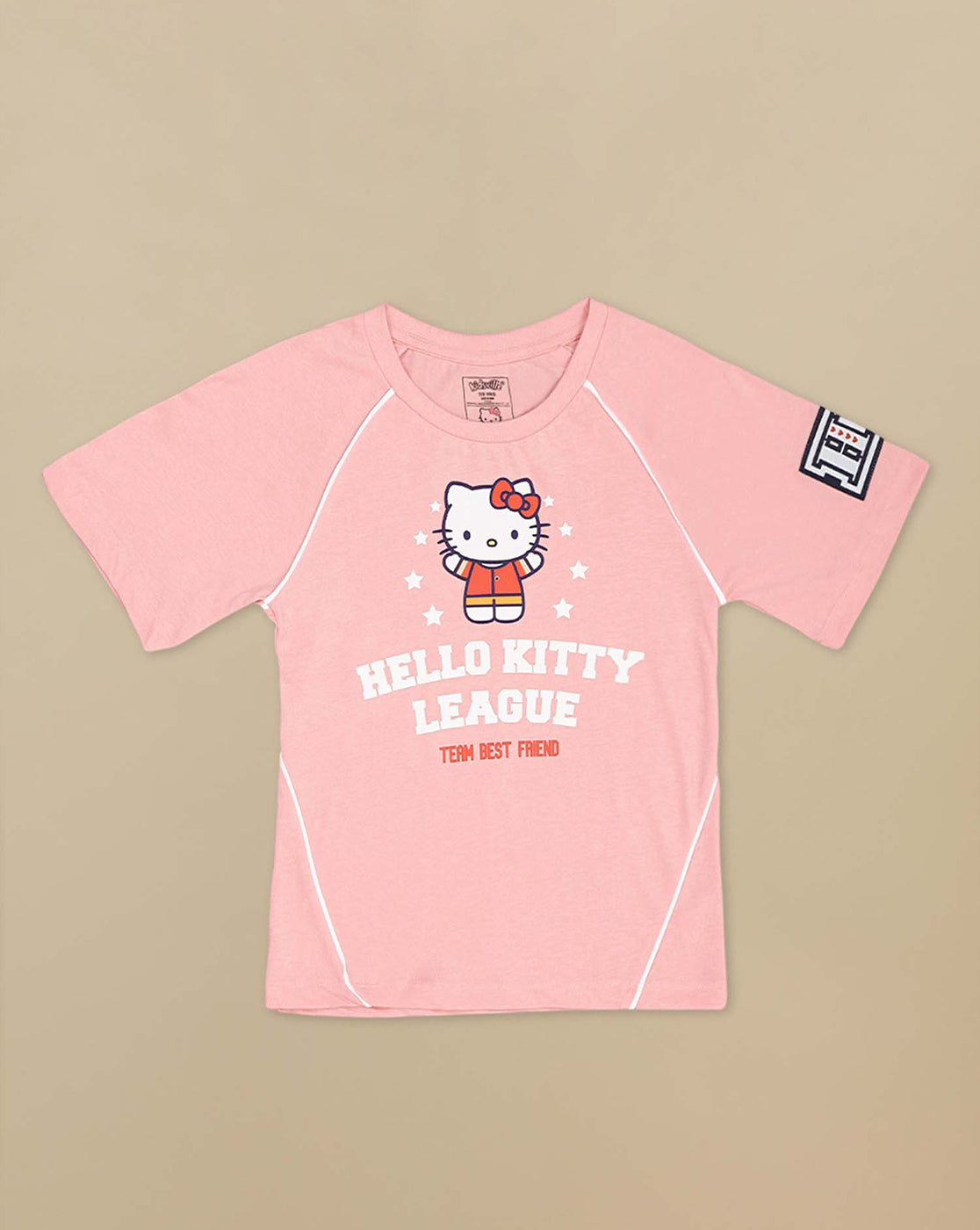 Hello Kitty Printed Oversized Tshirt For Girls