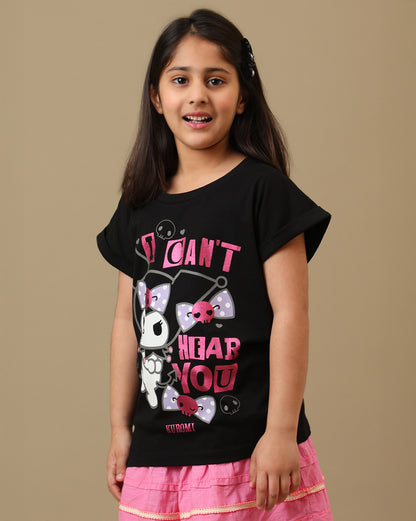 Hello Kitty  Relaxed Fit Tshirt  Girls