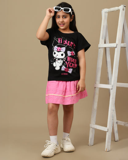 Hello Kitty  Relaxed Fit Tshirt  Girls