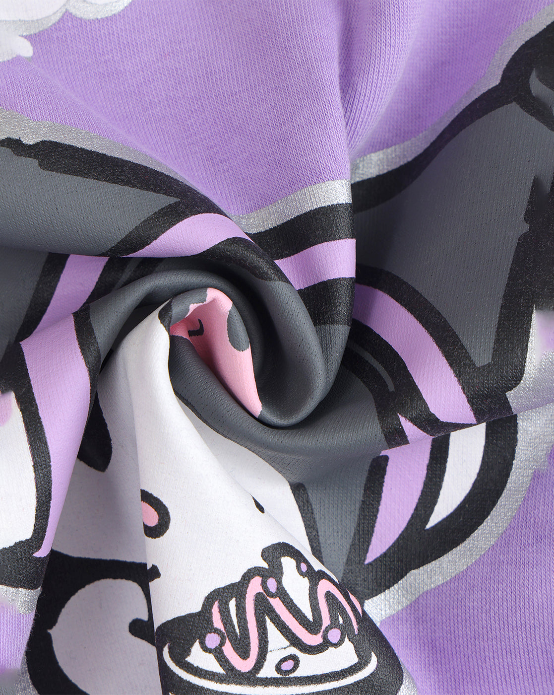 Hello Kitty Kuromi Relaxed Fit Hoodie Girls