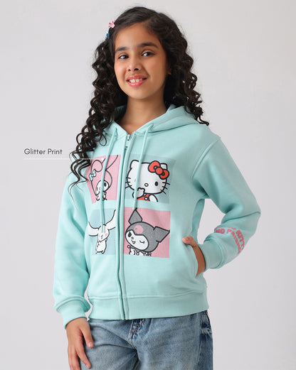 Hello Kitty Relaxed Fit Hoodie Girls