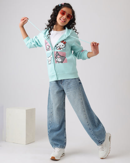Hello Kitty Relaxed Fit Hoodie Girls