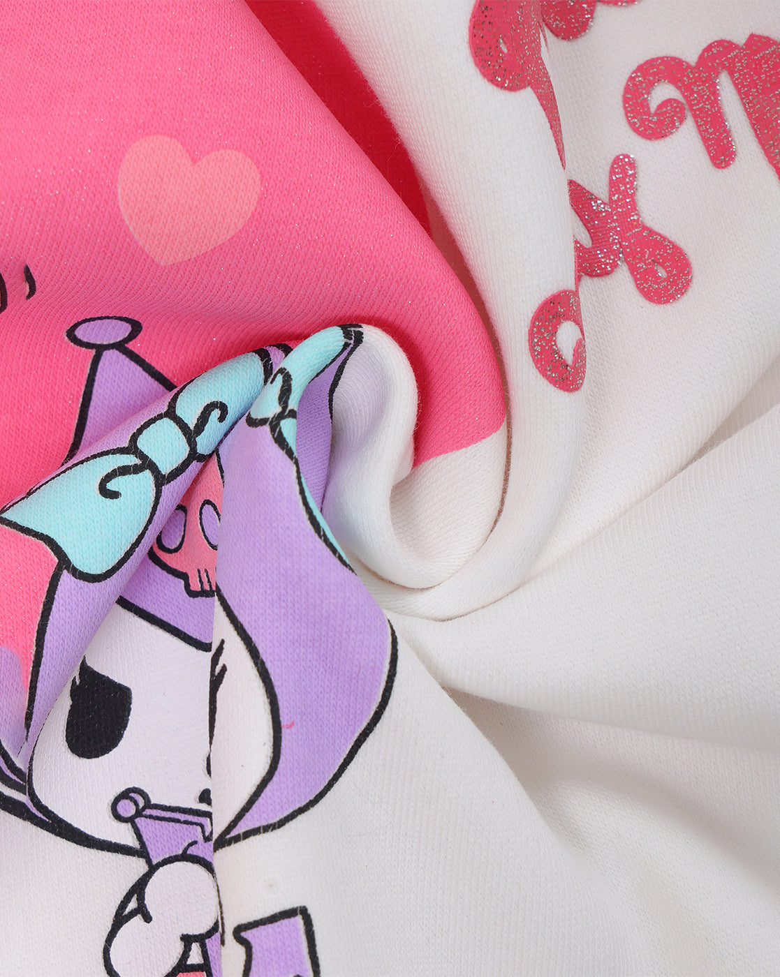Hello Kitty Kuromi Relaxed Fit Sweatshirt Girls