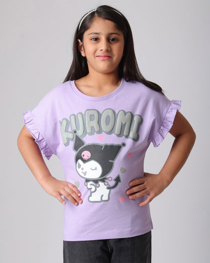 Hello Kitty Relaxed Fit Tshirt Girls
