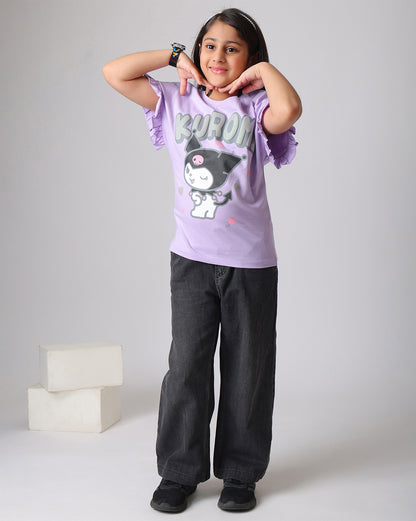 Hello Kitty Relaxed Fit Tshirt Girls