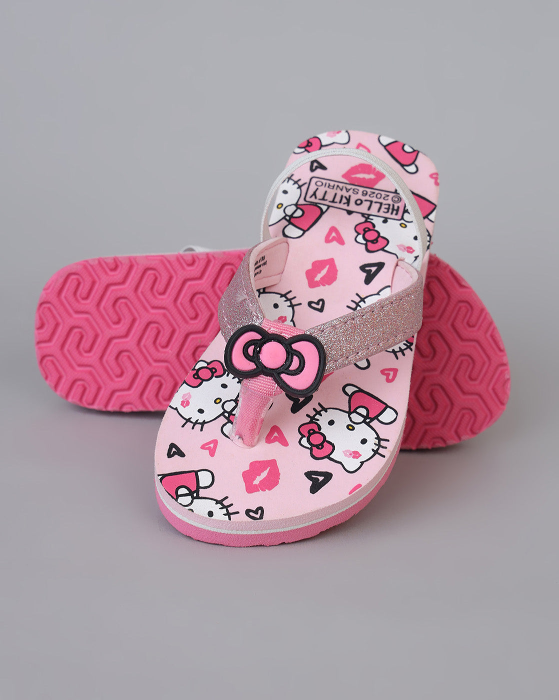 Hello Kitty Printed Flipflops for Girls