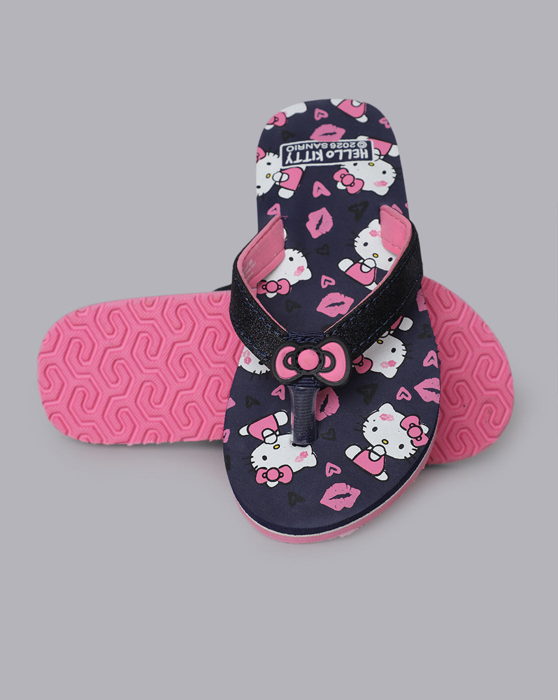 Hello Kitty Printed Flipflops for Girls