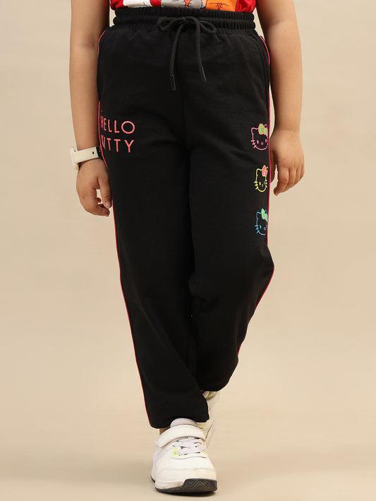 Hello Kitty Printed Regular Fit Jogger For Girls