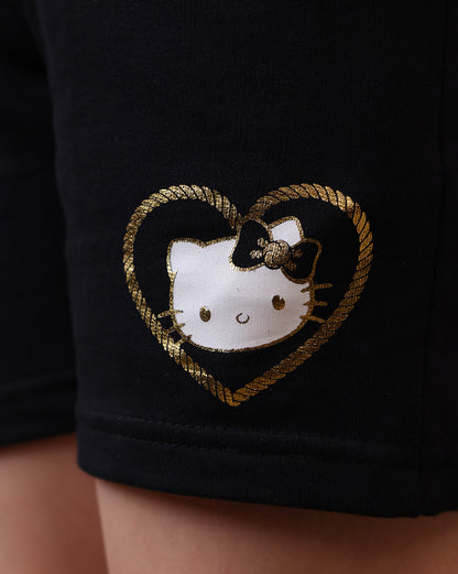 Hello Kitty  Regular Fit Shorts  Girls