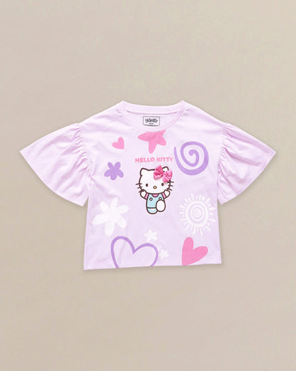 Hello Kitty  Relaxed Fit Tshirt  Girls