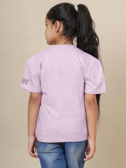 Hello Kitty Printed Regular Fit Tshirt For Girls