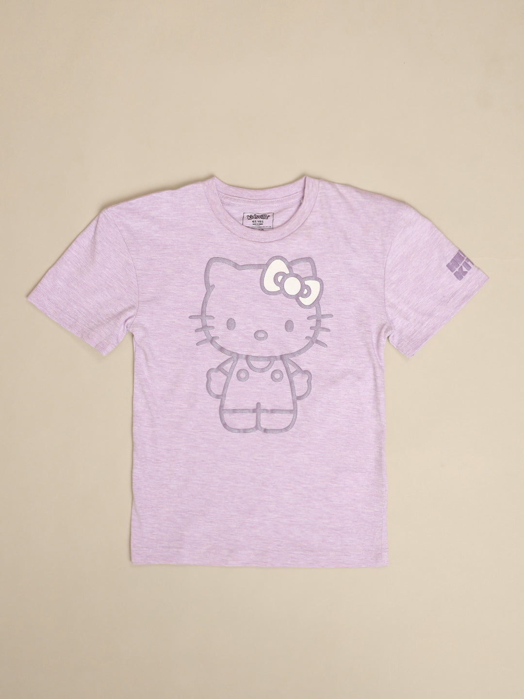 Hello Kitty Printed Regular Fit Tshirt For Girls