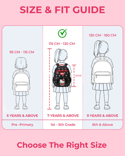 Sanrio Hello Kitty 17L Backpack  Kids Girls