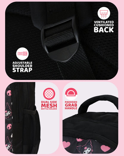 Sanrio Kuromi 27L Backpack  Kids Girls