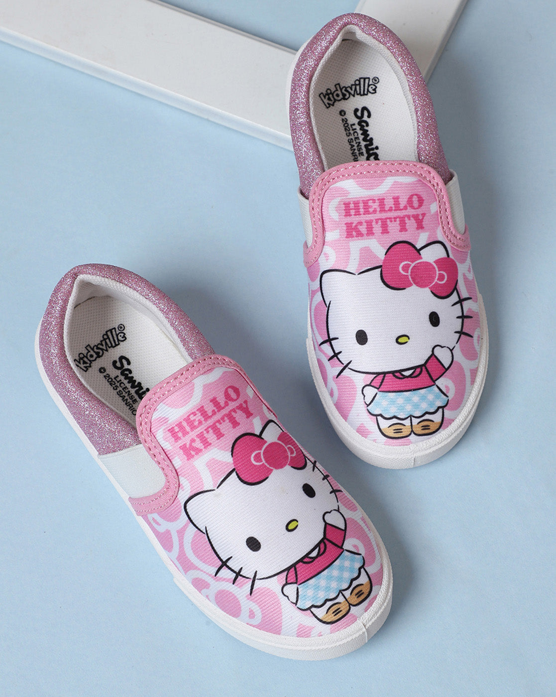 Hello Kitty Printed Canvas Shoes For Kids Girls