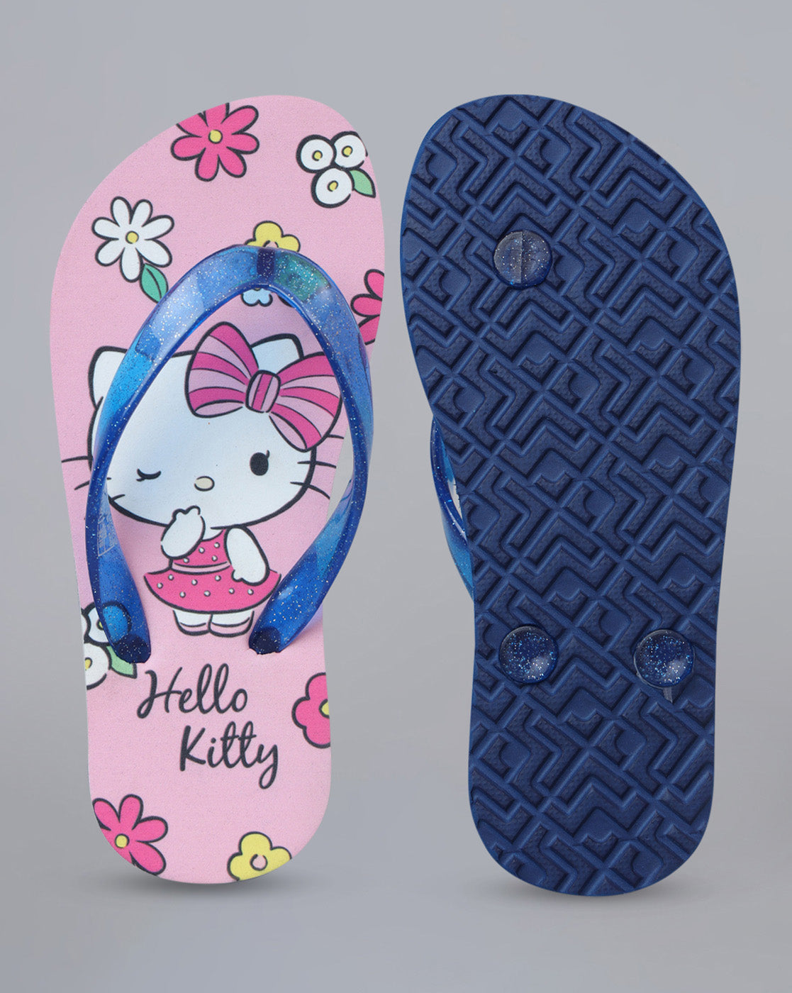 Hello Kitty Printed Flipflops for Girls