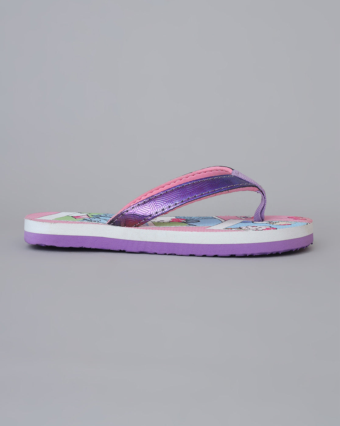 Hello Kitty Printed Flipflops for Girls