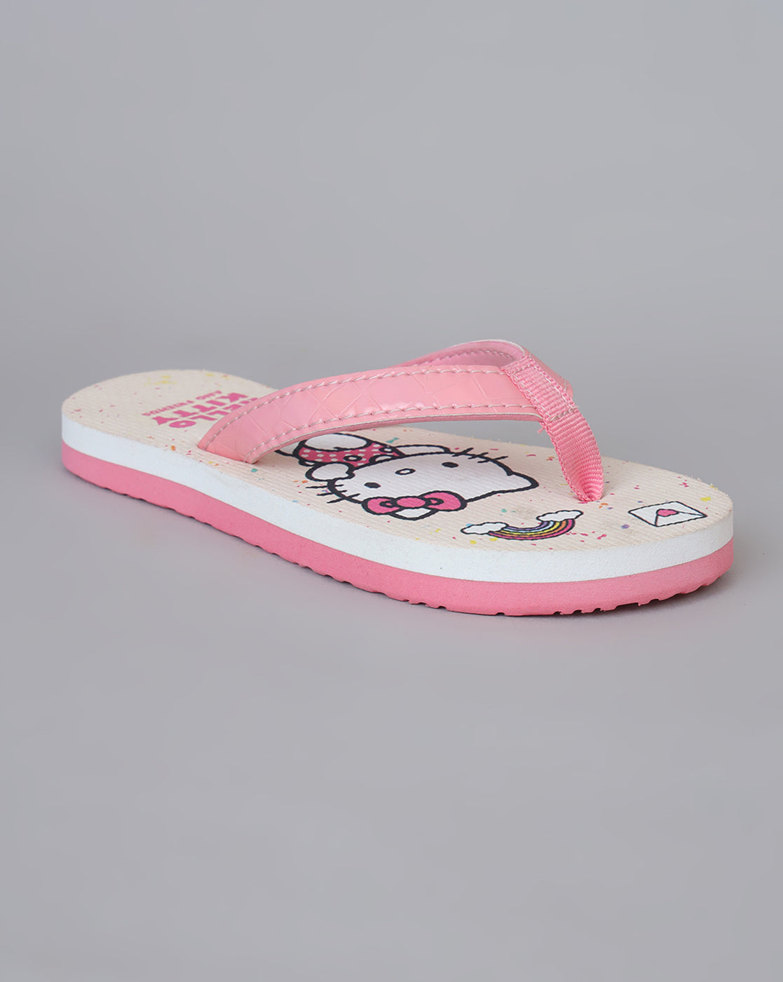 Hello Kitty Printed Flipflops for Girls