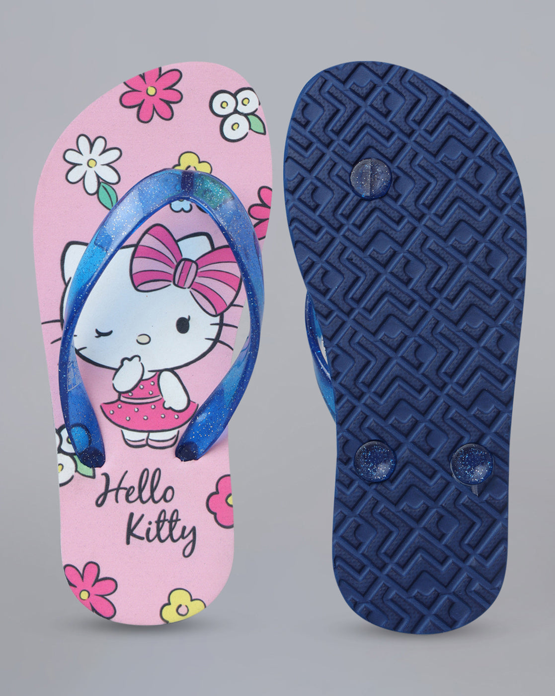 Hello Kitty Printed Flipflops for Girls