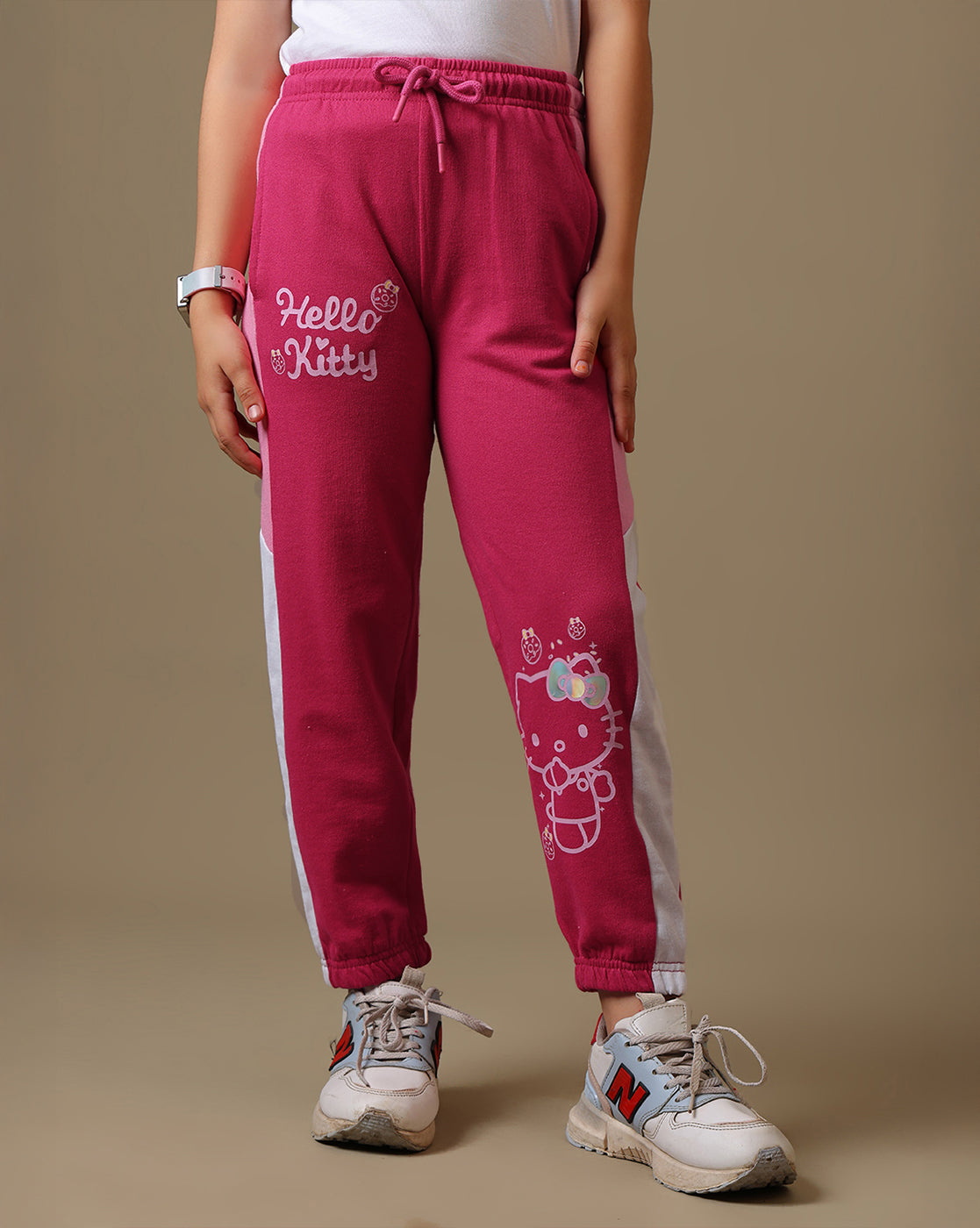 Hello Kitty Printed Regular Fit Jogger For Girls