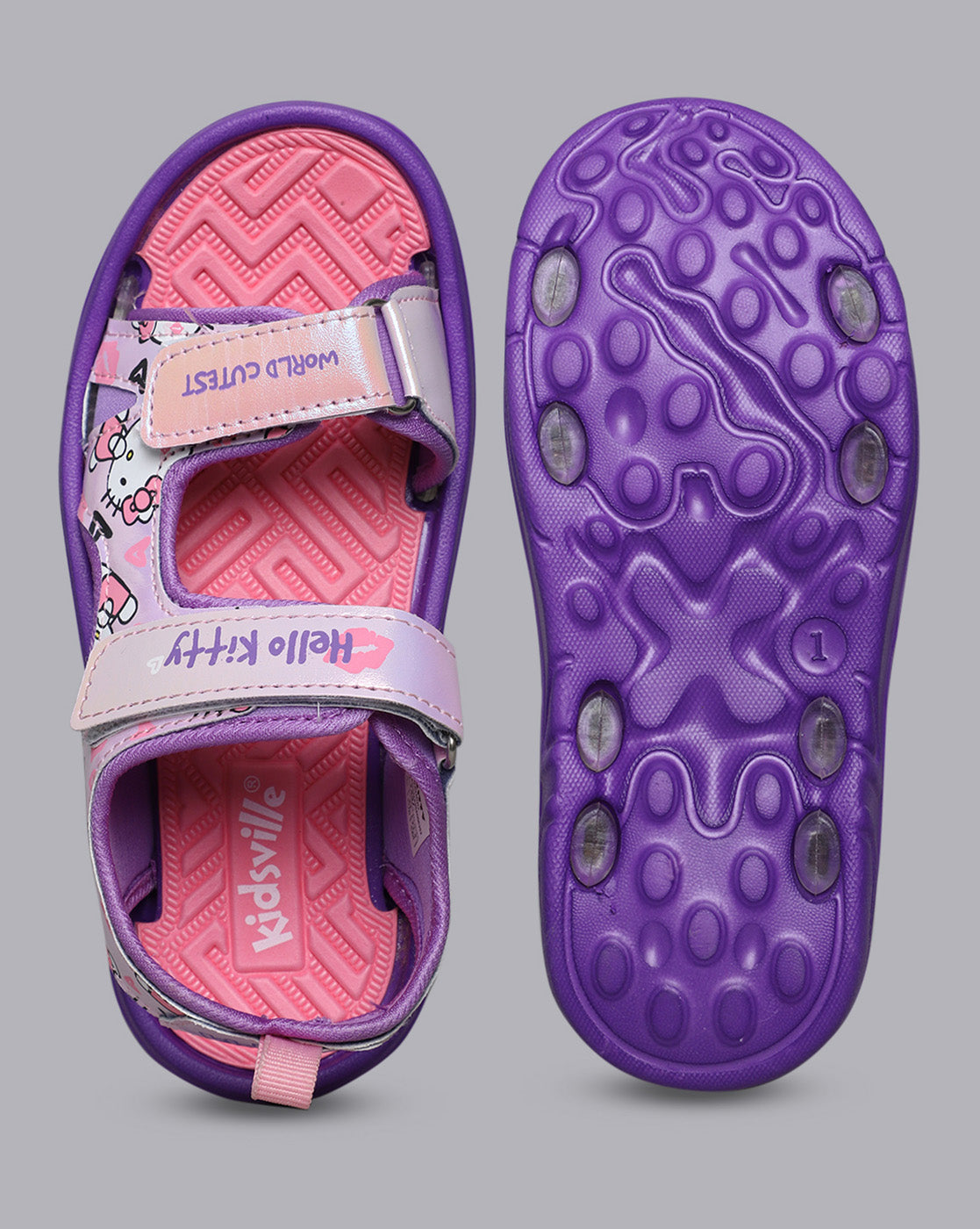 Hello Kitty Printed Sandals for Girls