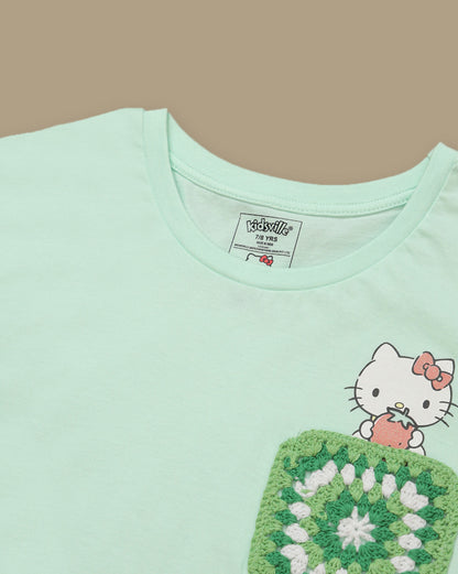 Hello Kitty  Relaxed Fit Tshirt  Girls