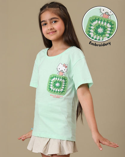 Hello Kitty  Relaxed Fit Tshirt  Girls