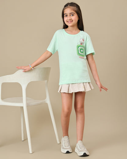 Hello Kitty  Relaxed Fit Tshirt  Girls
