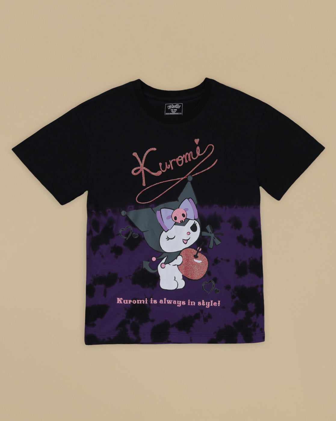 Hello Kitty Printed Relaxed Fit Tshirt For Girls