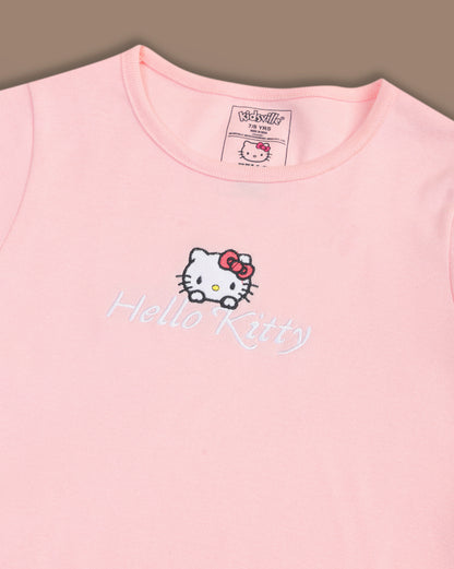 Hello Kitty  Regular Fit Tshirt  Girls