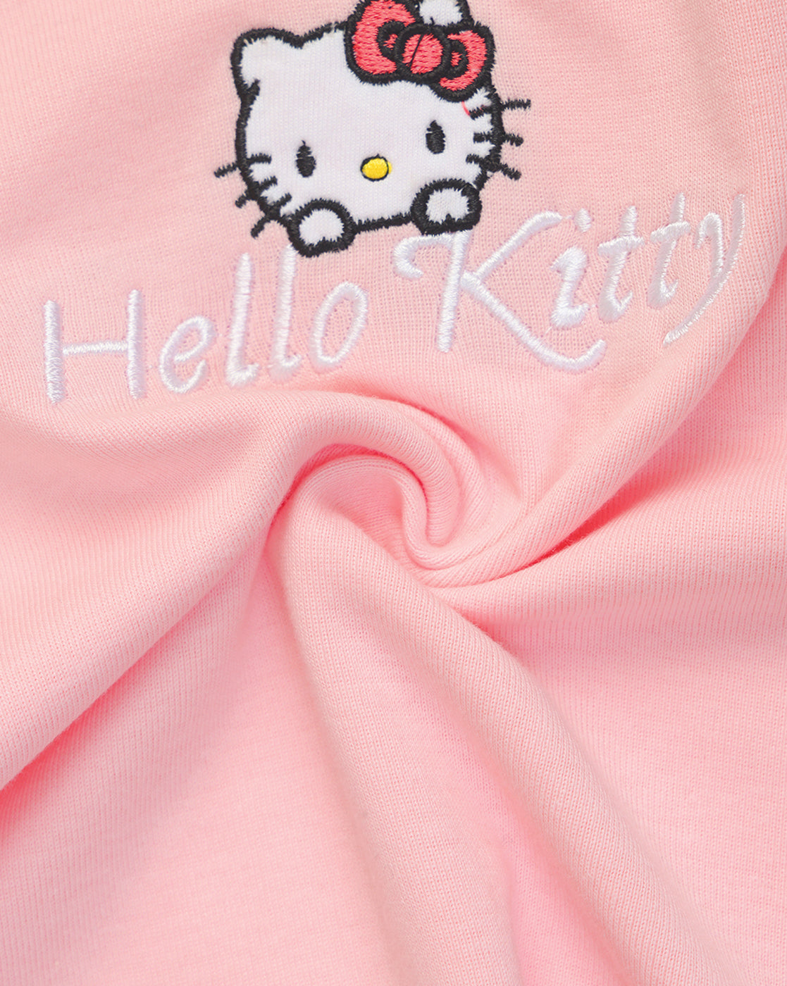 Hello Kitty Printed Regular Fit Tshirt For Girls