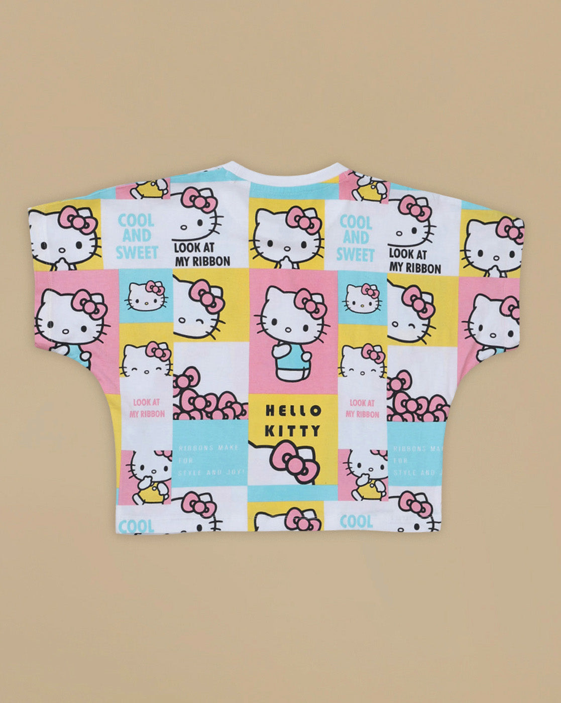 Hello Kitty Printed Relaxed Fit Tshirt For Girls