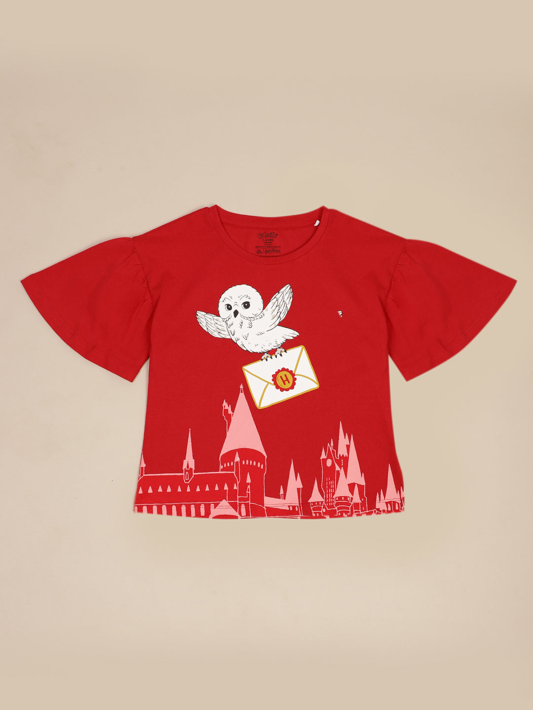 Harry Potter Printed Relaxed Fit Tshirt For Girls