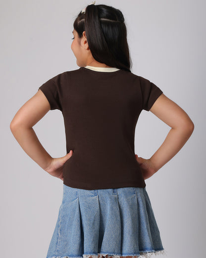 Harry Potter Hogwarts Slim Fit Tshirt Girls
