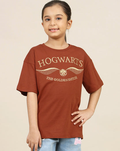 Harry Potter  Relaxed Fit Tshirt  Girls