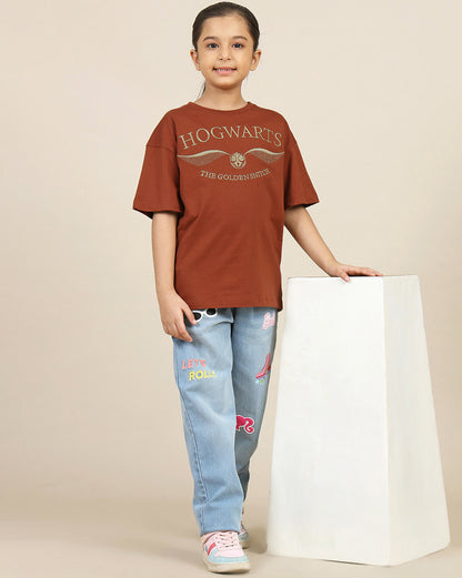 Harry Potter  Relaxed Fit Tshirt  Girls