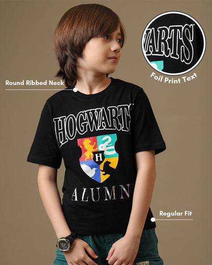 Hogwarts  Regular Fit Tshirt  Boys