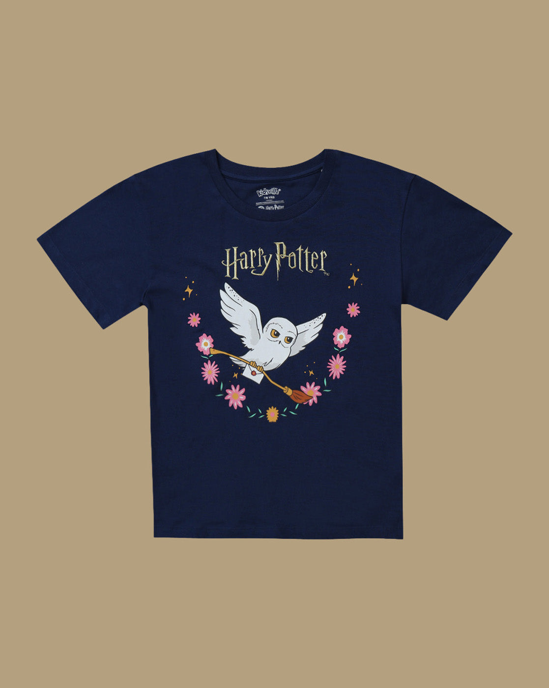 Harry Potter Printed Relaxed Fit Tshirt For Girls