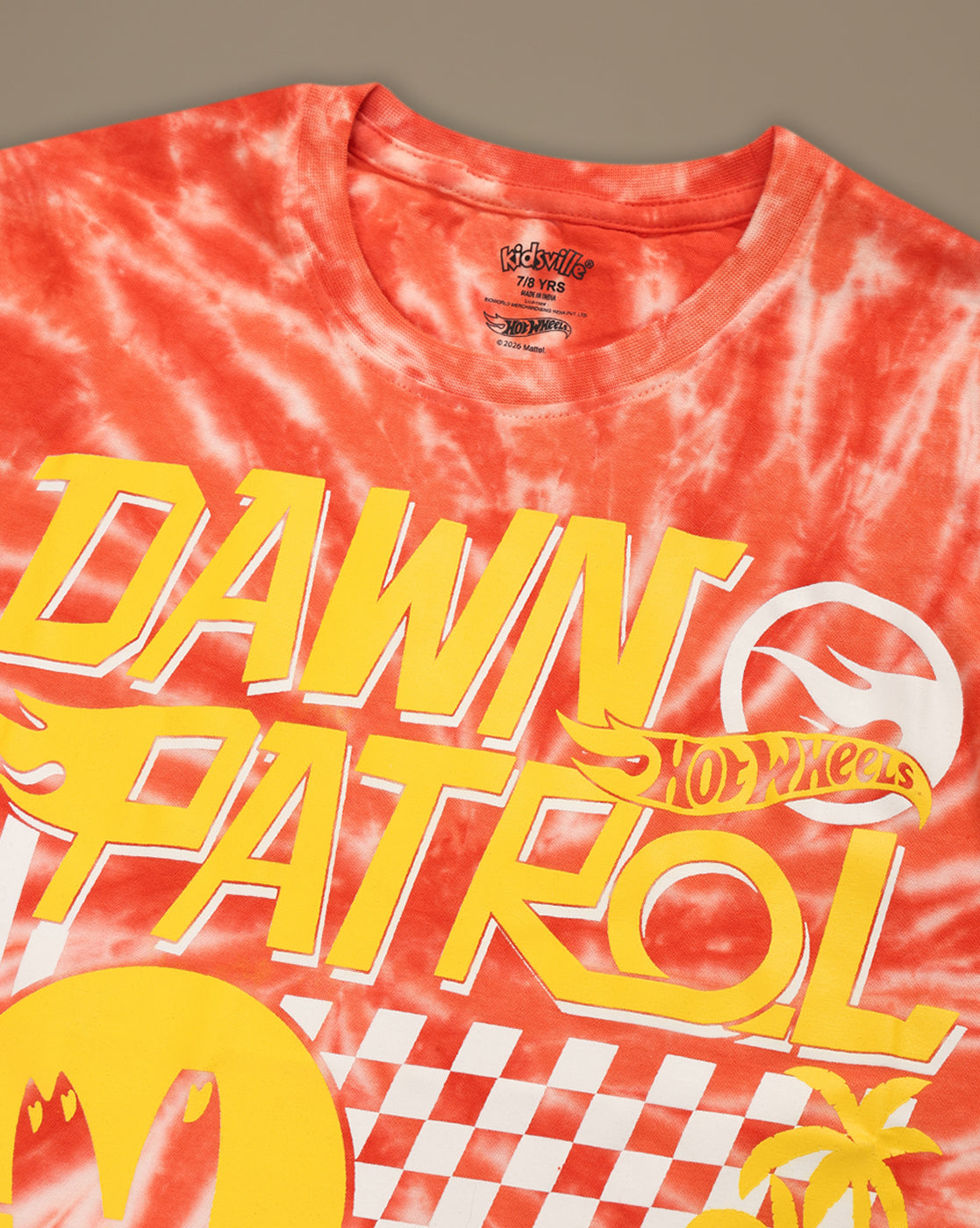 Hot Wheels  Regular Fit Tshirt  Boys