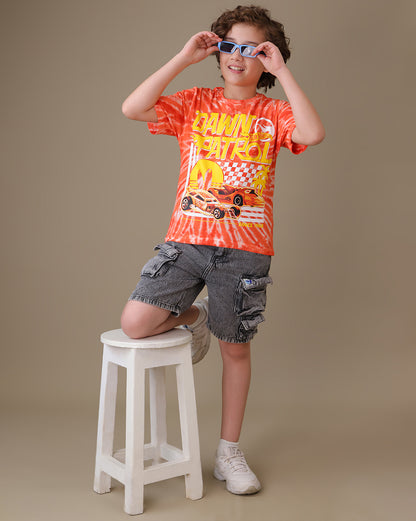Hot Wheels  Regular Fit Tshirt  Boys