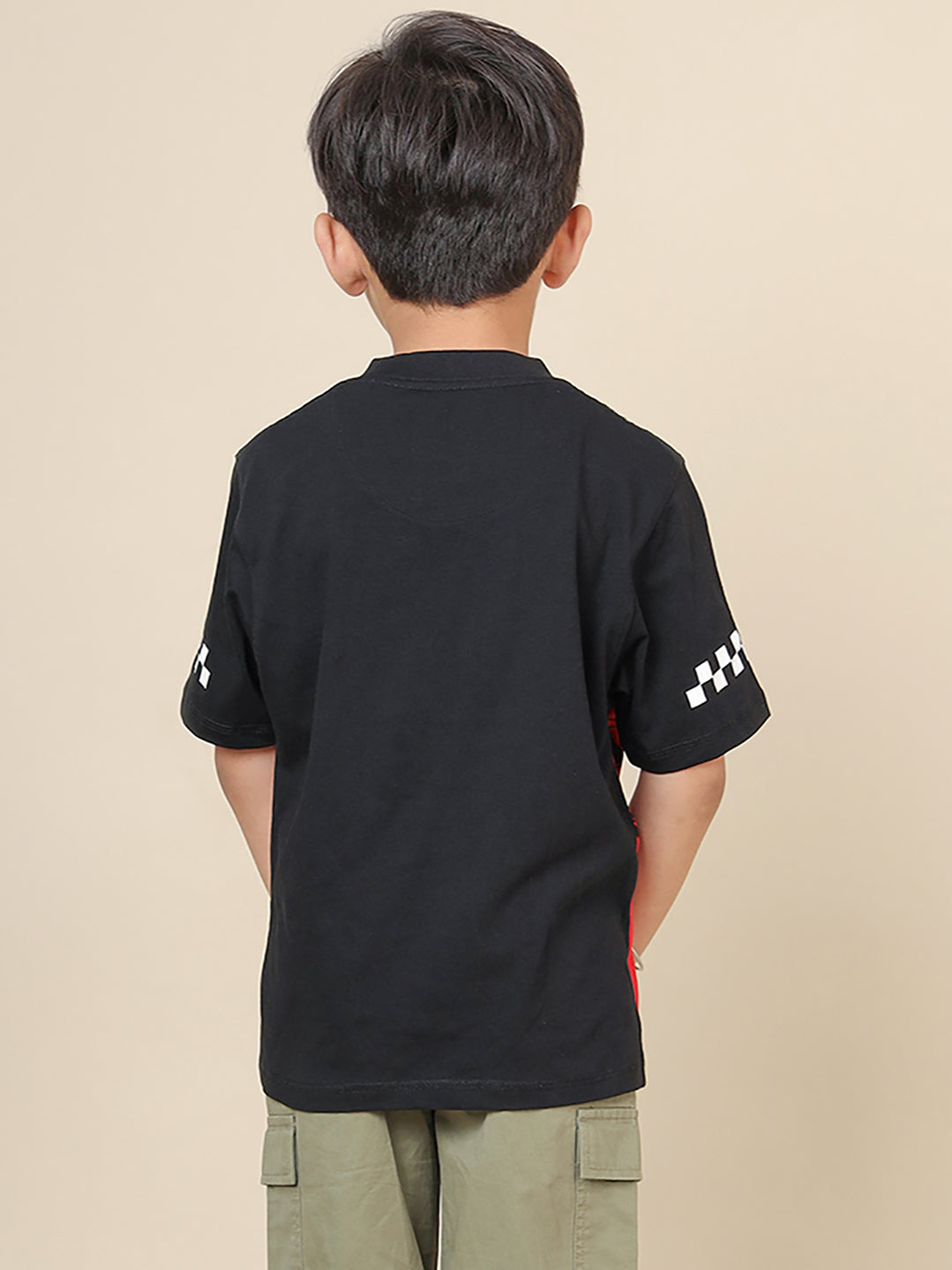 Hot Wheels Printed Regular Fit Tshirt For Boys