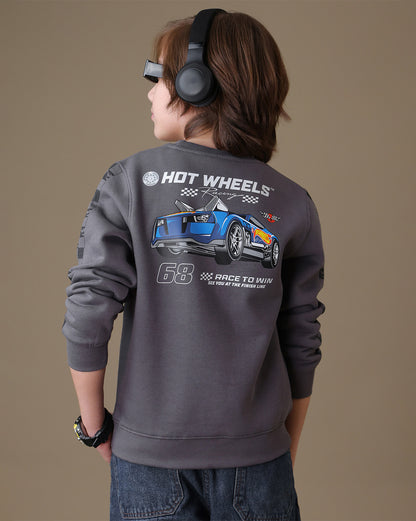 Hot Wheels  Regular Fit Sweatshirt  Boys