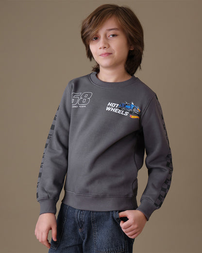 Hot Wheels  Regular Fit Sweatshirt  Boys