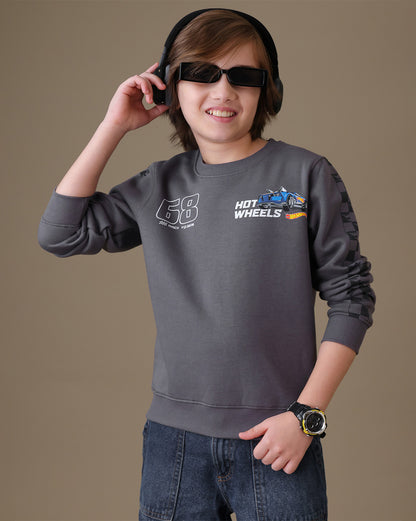 Hot Wheels  Regular Fit Sweatshirt  Boys