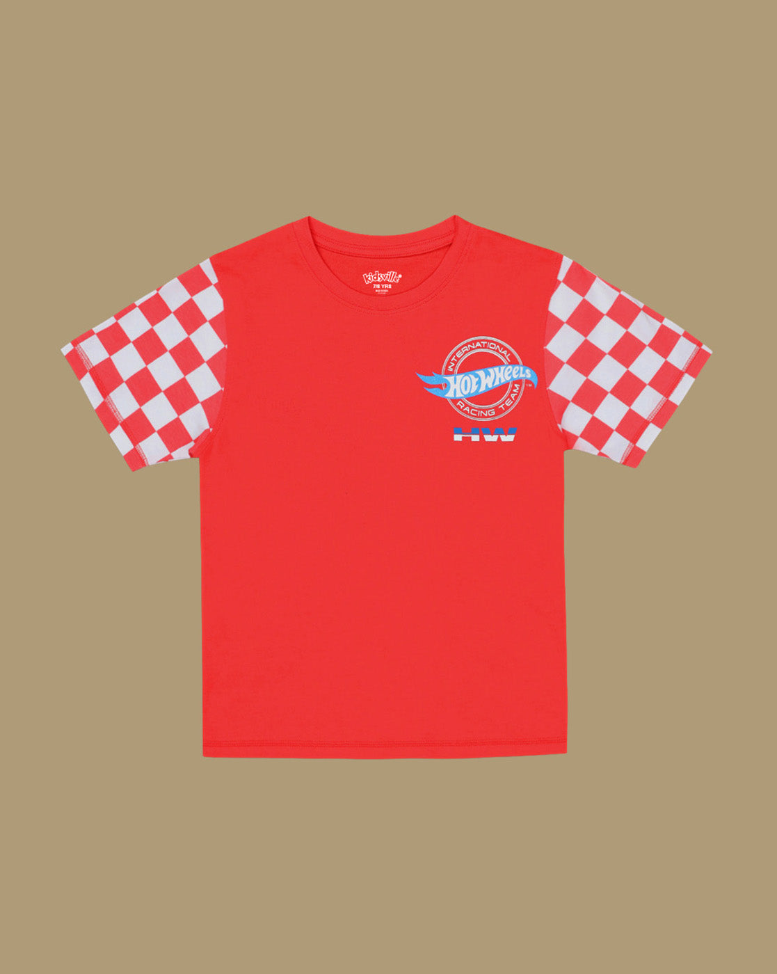 Hot Wheels Printed Regular Fit Tshirt For Boys