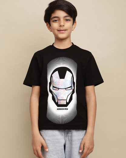 Iron Man Regular Fit Tshirt Boys
