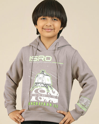 Isro  Regular Fit Hoodie  Boys