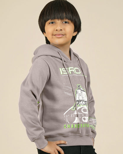 Isro  Regular Fit Hoodie  Boys