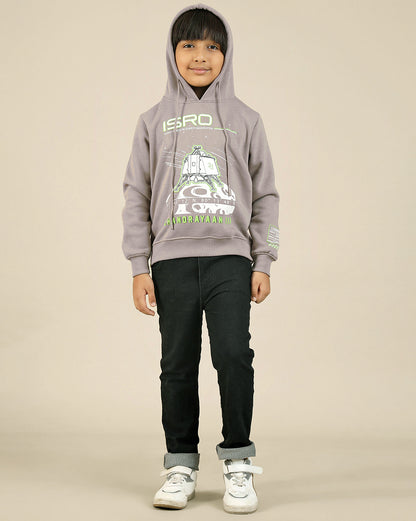 Isro  Regular Fit Hoodie  Boys