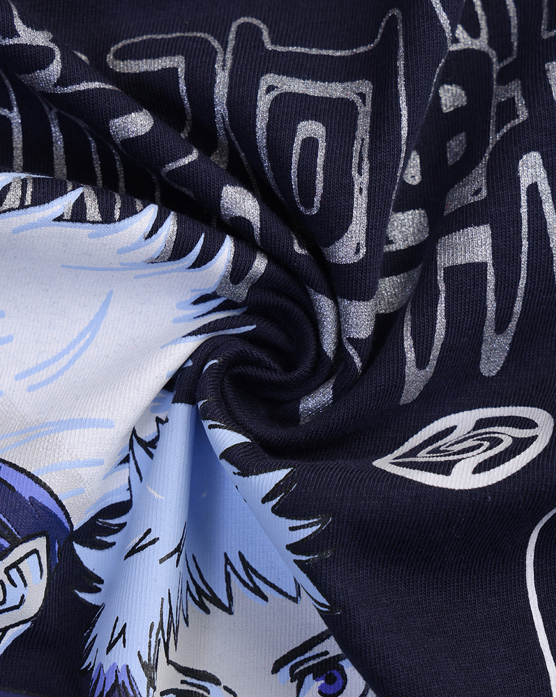 Jujutsu Kaisen Printed Regular Fit Tshirt For Boys
